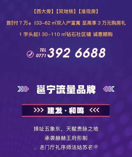 南宁楼市风云再起 7盘联动促销，实力房企放大招引领置业新机遇
